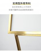 广告牌展示牌kt板V型展架立式落地商场指示牌导向牌海报架子立